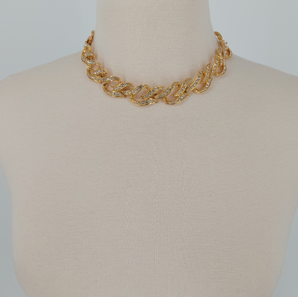 Vintage Retired Elizabeth Taylor for Avon Eternal Flame Necklace